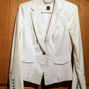 Pin striped jacket